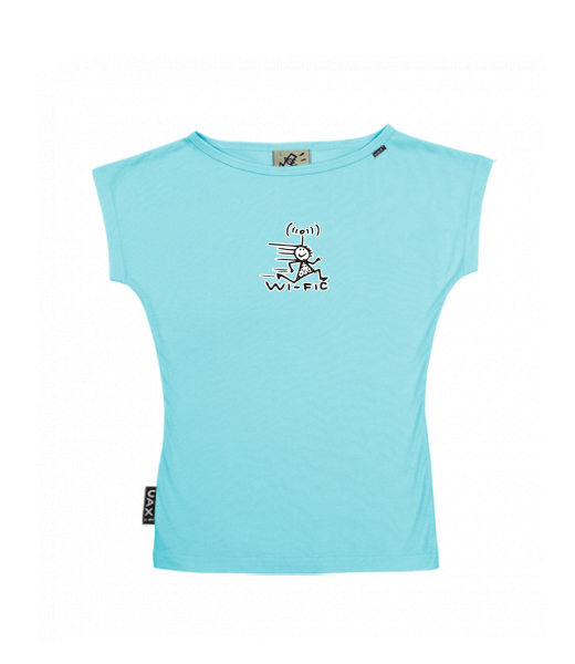 DÁMSKÉ TRIČKO S LODIČKOVÝM VÝSTŘIHEM