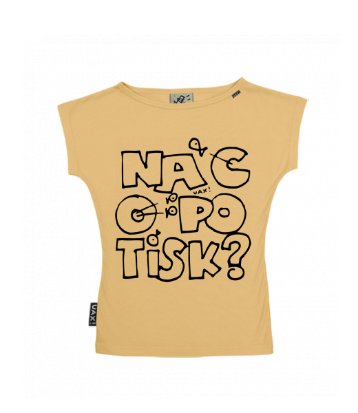 DÁMSKÉ TRIČKO S LODIČKOVÝM VÝSTŘIHEM