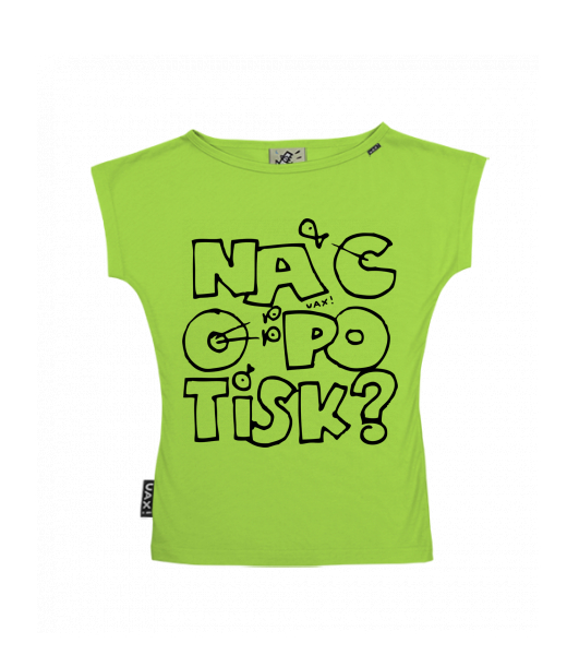 DÁMSKÉ TRIČKO S LODIČKOVÝM VÝSTŘIHEM