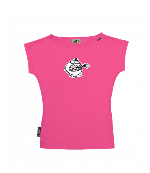 DÁMSKÉ TRIČKO S LODIČKOVÝM VÝSTŘIHEM