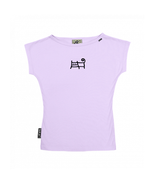 DÁMSKÉ TRIČKO S LODIČKOVÝM VÝSTŘIHEM