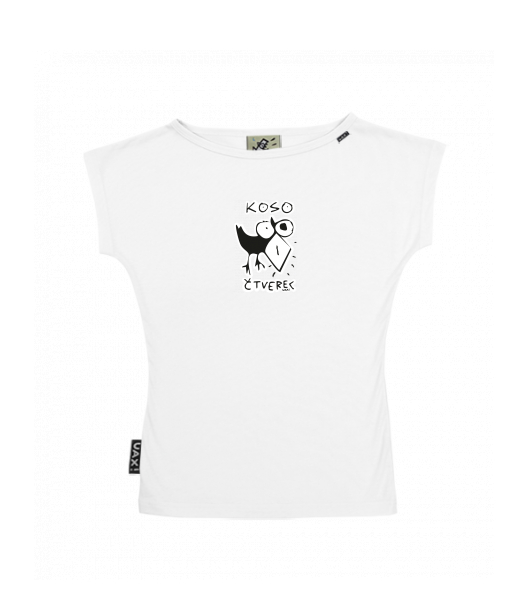 DÁMSKÉ TRIČKO S LODIČKOVÝM VÝSTŘIHEM