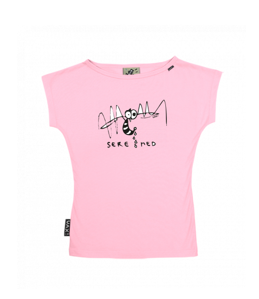 DÁMSKÉ TRIČKO S LODIČKOVÝM VÝSTŘIHEM