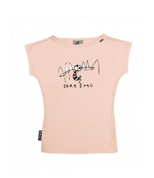 DÁMSKÉ TRIČKO S LODIČKOVÝM VÝSTŘIHEM