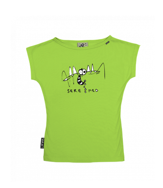 DÁMSKÉ TRIČKO S LODIČKOVÝM VÝSTŘIHEM