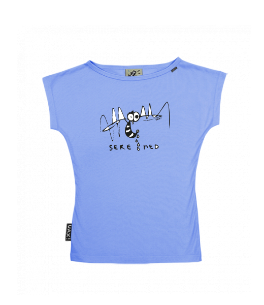 DÁMSKÉ TRIČKO S LODIČKOVÝM VÝSTŘIHEM