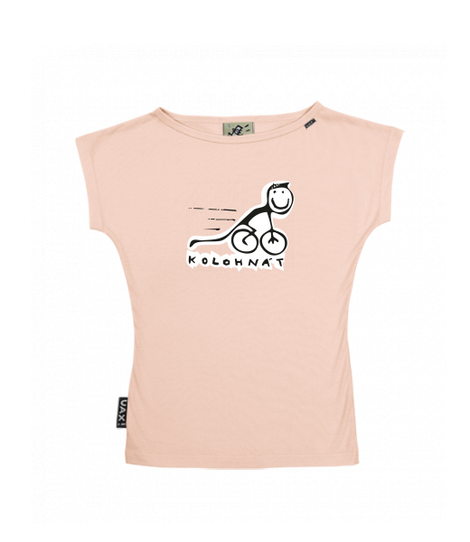 DÁMSKÉ TRIČKO S LODIČKOVÝM VÝSTŘIHEM