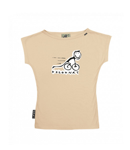 DÁMSKÉ TRIČKO S LODIČKOVÝM VÝSTŘIHEM