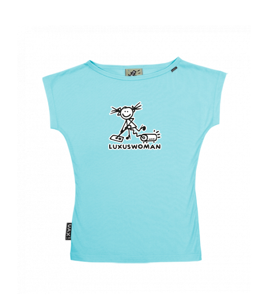 DÁMSKÉ TRIČKO S LODIČKOVÝM VÝSTŘIHEM