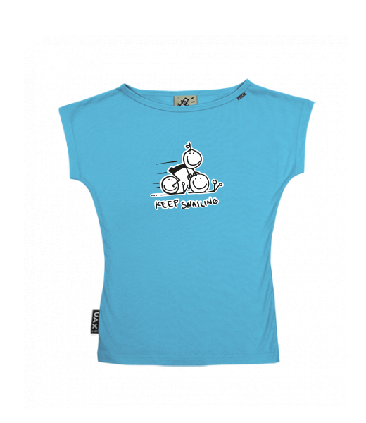 DÁMSKÉ TRIČKO S LODIČKOVÝM VÝSTŘIHEM