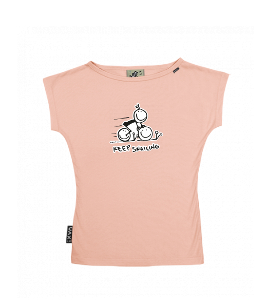 DÁMSKÉ TRIČKO S LODIČKOVÝM VÝSTŘIHEM