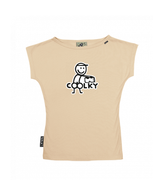 DÁMSKÉ TRIČKO S LODIČKOVÝM VÝSTŘIHEM