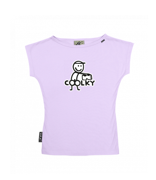 DÁMSKÉ TRIČKO S LODIČKOVÝM VÝSTŘIHEM