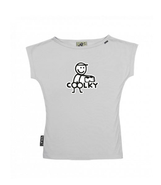 DÁMSKÉ TRIČKO S LODIČKOVÝM VÝSTŘIHEM