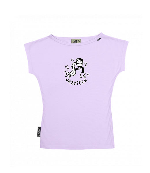 DÁMSKÉ TRIČKO S LODIČKOVÝM VÝSTŘIHEM