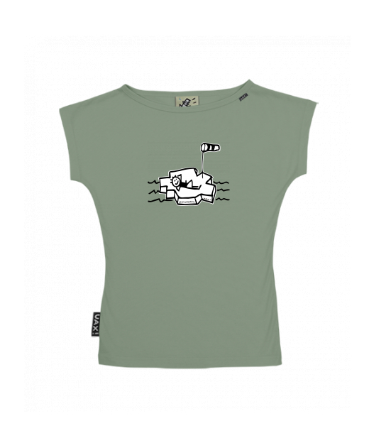 WOMEN'S BOAT NECK T-SHIRT