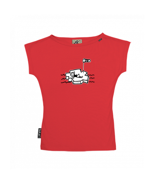 WOMEN'S BOAT NECK T-SHIRT