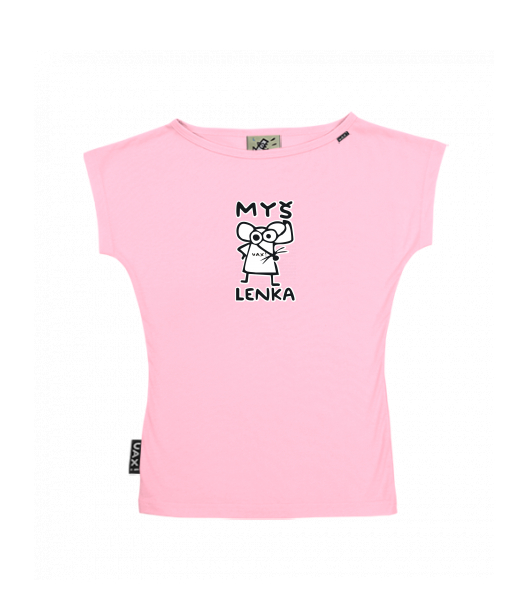 DÁMSKÉ TRIČKO S LODIČKOVÝM VÝSTŘIHEM