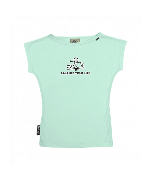 DÁMSKÉ TRIČKO S LODIČKOVÝM VÝSTŘIHEM