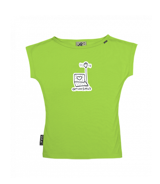 DÁMSKÉ TRIČKO S LODIČKOVÝM VÝSTŘIHEM