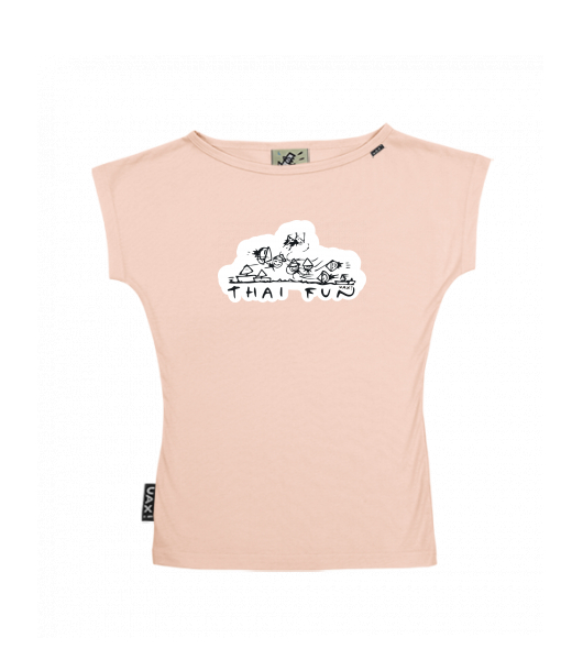 DÁMSKÉ TRIČKO S LODIČKOVÝM VÝSTŘIHEM