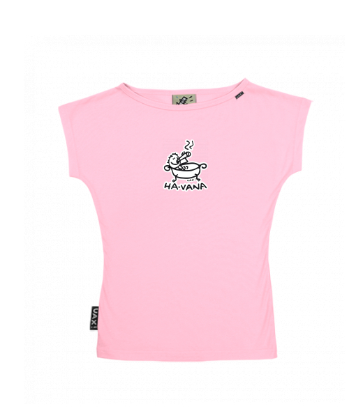 DÁMSKÉ TRIČKO S LODIČKOVÝM VÝSTŘIHEM