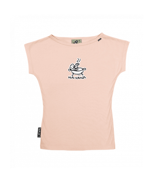 DÁMSKÉ TRIČKO S LODIČKOVÝM VÝSTŘIHEM