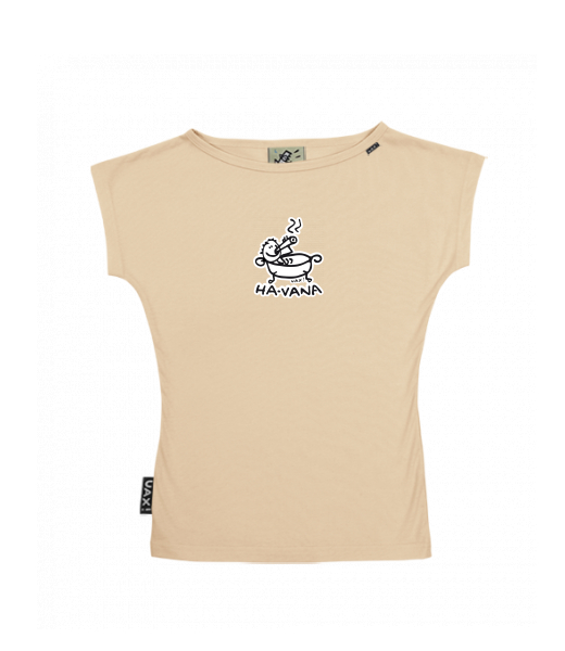 DÁMSKÉ TRIČKO S LODIČKOVÝM VÝSTŘIHEM