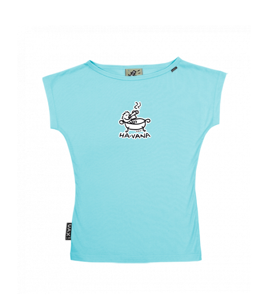 DÁMSKÉ TRIČKO S LODIČKOVÝM VÝSTŘIHEM