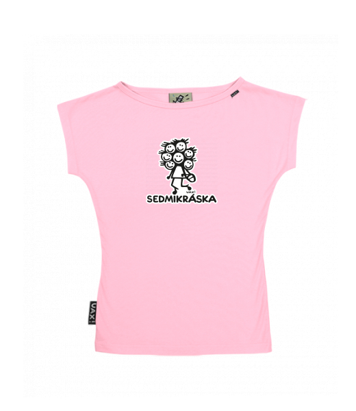 DÁMSKÉ TRIČKO S LODIČKOVÝM VÝSTŘIHEM