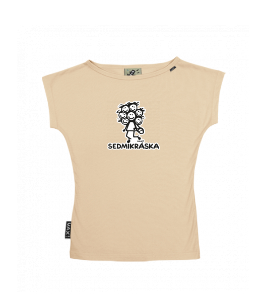 DÁMSKÉ TRIČKO S LODIČKOVÝM VÝSTŘIHEM