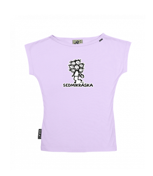 DÁMSKÉ TRIČKO S LODIČKOVÝM VÝSTŘIHEM