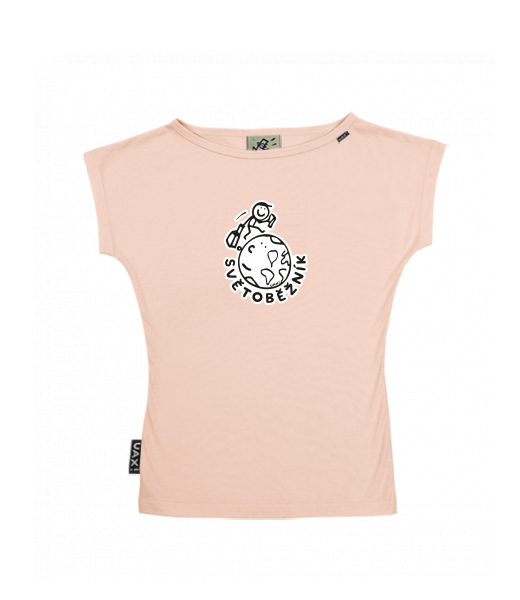 DÁMSKÉ TRIČKO S LODIČKOVÝM VÝSTŘIHEM