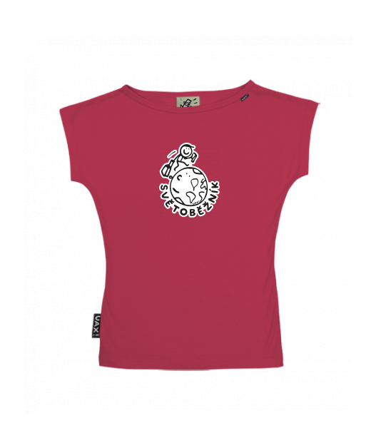 DÁMSKÉ TRIČKO S LODIČKOVÝM VÝSTŘIHEM