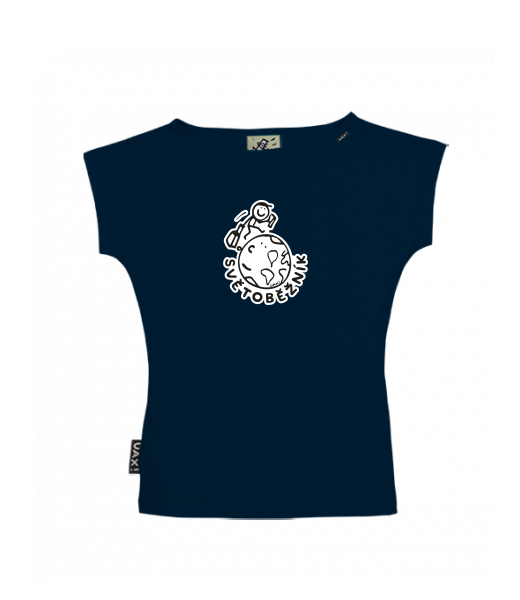 DÁMSKÉ TRIČKO S LODIČKOVÝM VÝSTŘIHEM