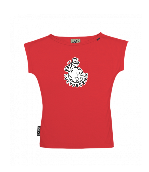 DÁMSKÉ TRIČKO S LODIČKOVÝM VÝSTŘIHEM