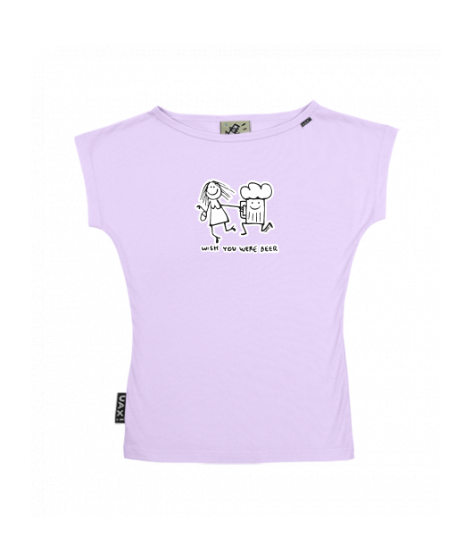 DÁMSKÉ TRIČKO S LODIČKOVÝM VÝSTŘIHEM