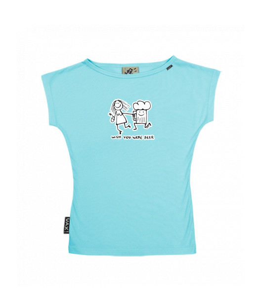 DÁMSKÉ TRIČKO S LODIČKOVÝM VÝSTŘIHEM