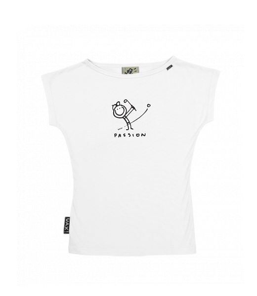 DÁMSKÉ TRIČKO S LODIČKOVÝM VÝSTŘIHEM