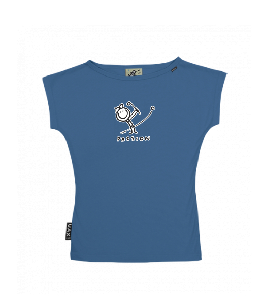 DÁMSKÉ TRIČKO S LODIČKOVÝM VÝSTŘIHEM