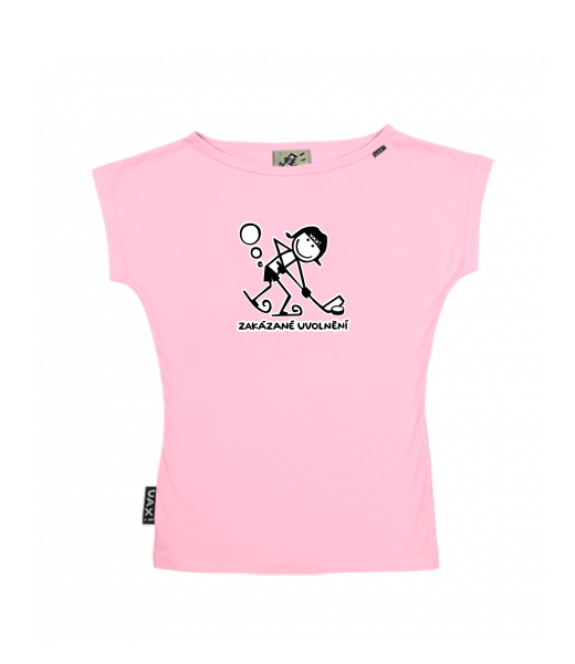 DÁMSKÉ TRIČKO S LODIČKOVÝM VÝSTŘIHEM
