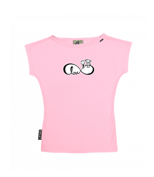 DÁMSKÉ TRIČKO S LODIČKOVÝM VÝSTŘIHEM