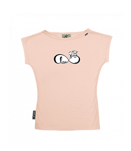DÁMSKÉ TRIČKO S LODIČKOVÝM VÝSTŘIHEM