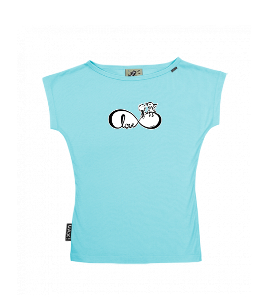 DÁMSKÉ TRIČKO S LODIČKOVÝM VÝSTŘIHEM