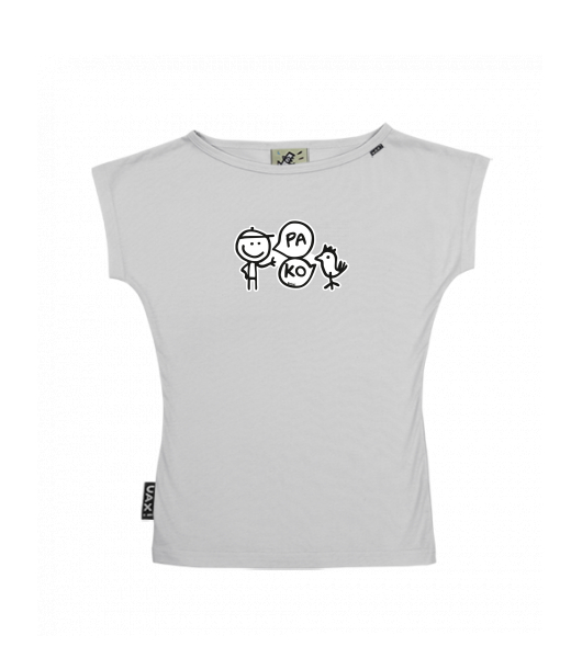 DÁMSKÉ TRIČKO S LODIČKOVÝM VÝSTŘIHEM