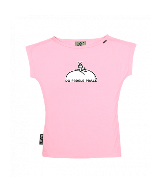 DÁMSKÉ TRIČKO S LODIČKOVÝM VÝSTŘIHEM