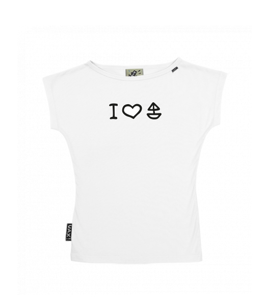 DÁMSKÉ TRIČKO S LODIČKOVÝM VÝSTŘIHEM