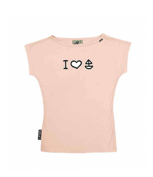 DÁMSKÉ TRIČKO S LODIČKOVÝM VÝSTŘIHEM