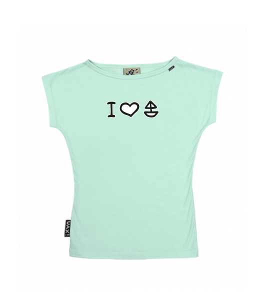 DÁMSKÉ TRIČKO S LODIČKOVÝM VÝSTŘIHEM