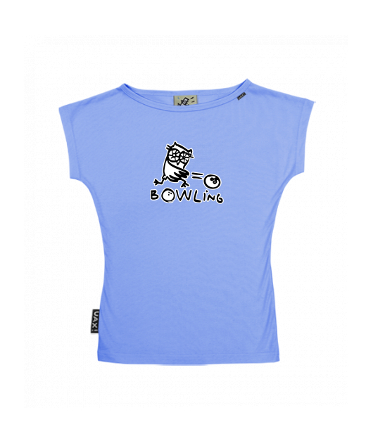 DÁMSKÉ TRIČKO S LODIČKOVÝM VÝSTŘIHEM